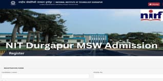 NIT Durgapur MSW Admission 2023 Open; Apply till May 19